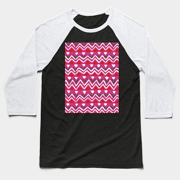 Tribal Baseball T-Shirt by Tārā Design Studio